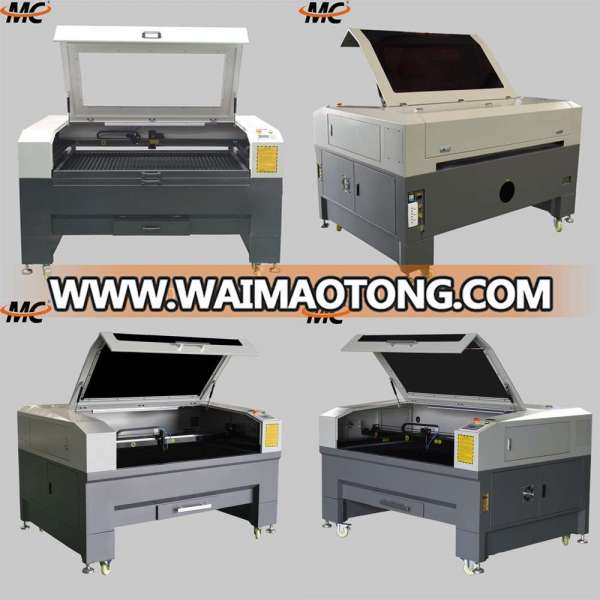 Laser cutting Fabric / MDF / acylic machine 1290 1390 1490 with reci 80 w /100 w /150w